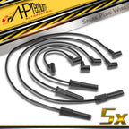 5x Spark Plug Wire Set for Chevrolet S10 Blazer GMC S15 (1983–2005)