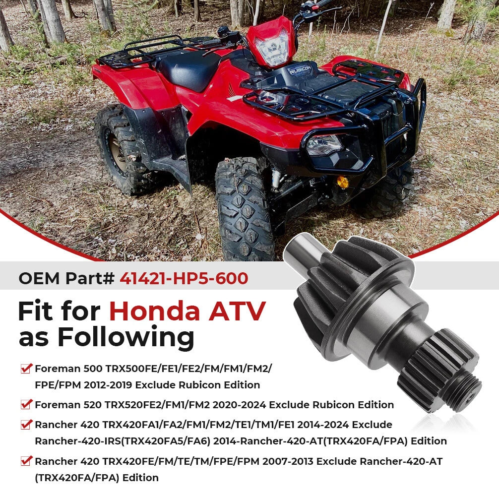 20T Gear for Honda Rancher Foreman (41421-HP5-600)