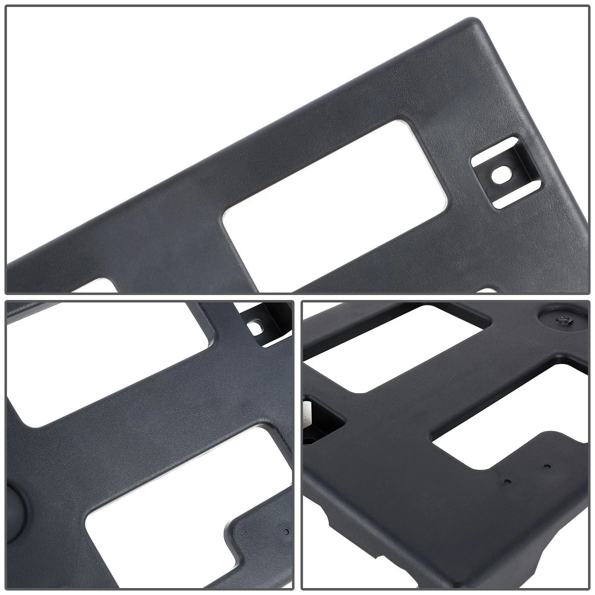 Front Bumper License Plate Mounting Bracket for Hyundai Kona (2018–2021)