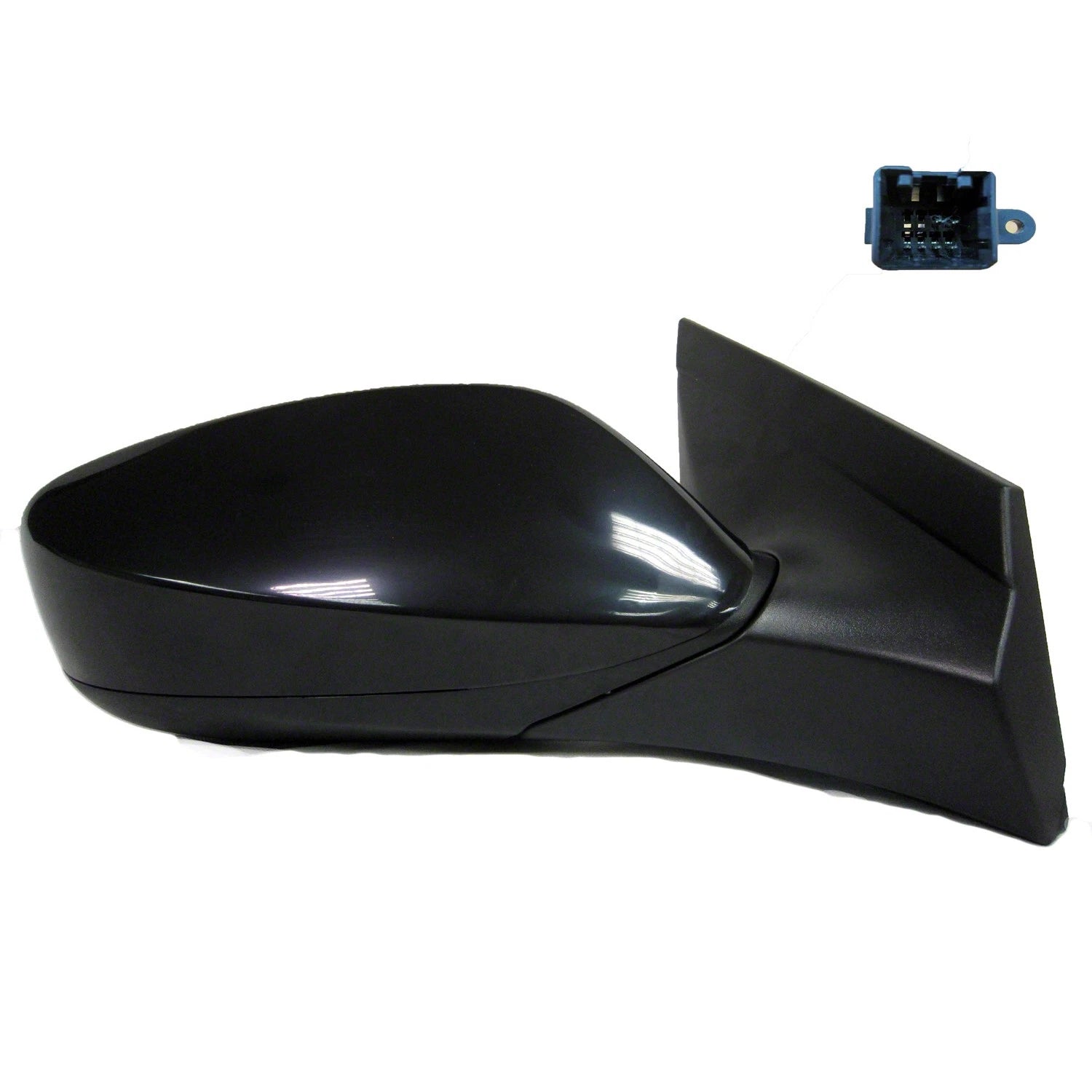 Replacement Passenger Side Power Door Mirror w/o Heated Glass w/o Turn Signal