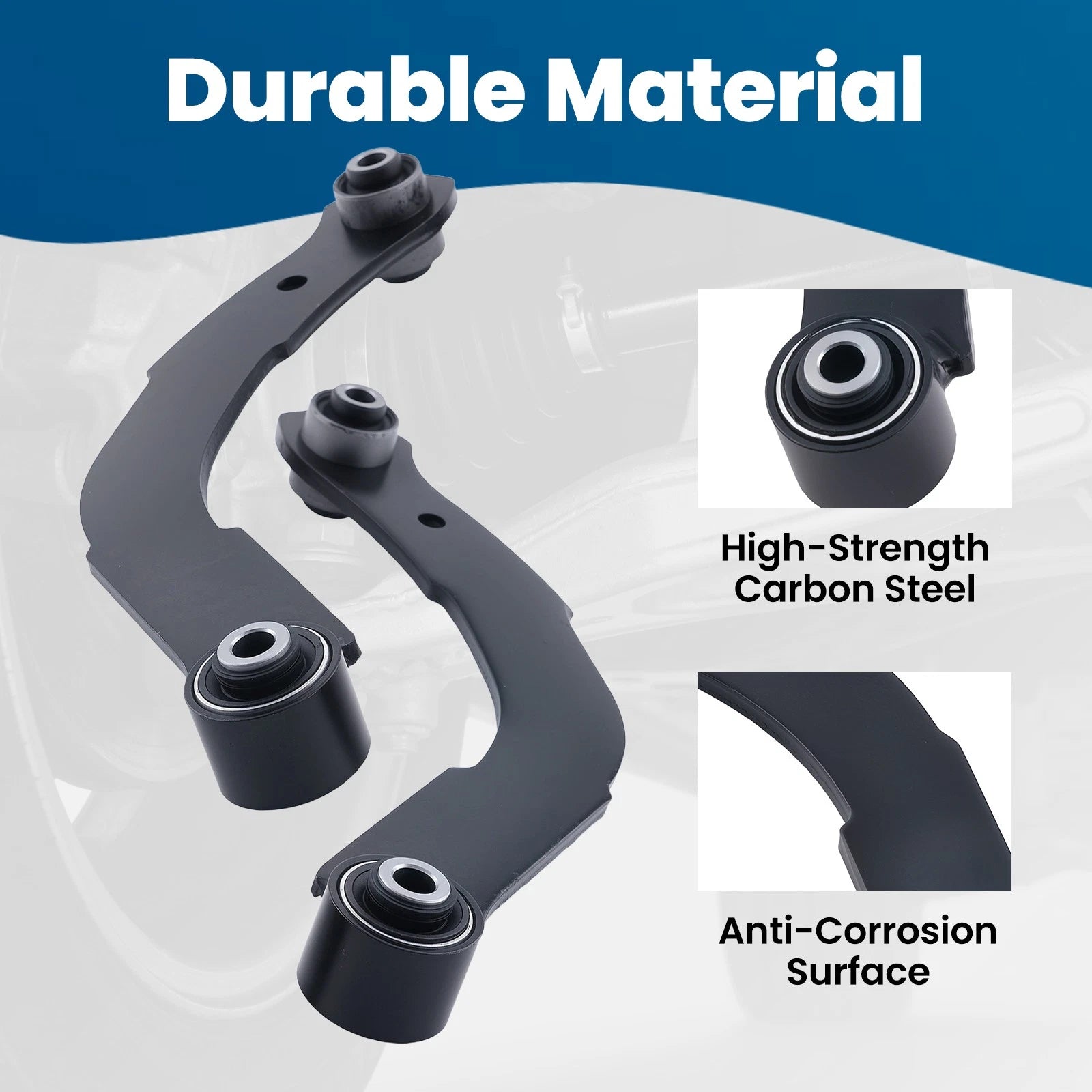 2pc Rear Upper Suspension Control Arms Lateral Links for Dodge Caliber (2007–2012)