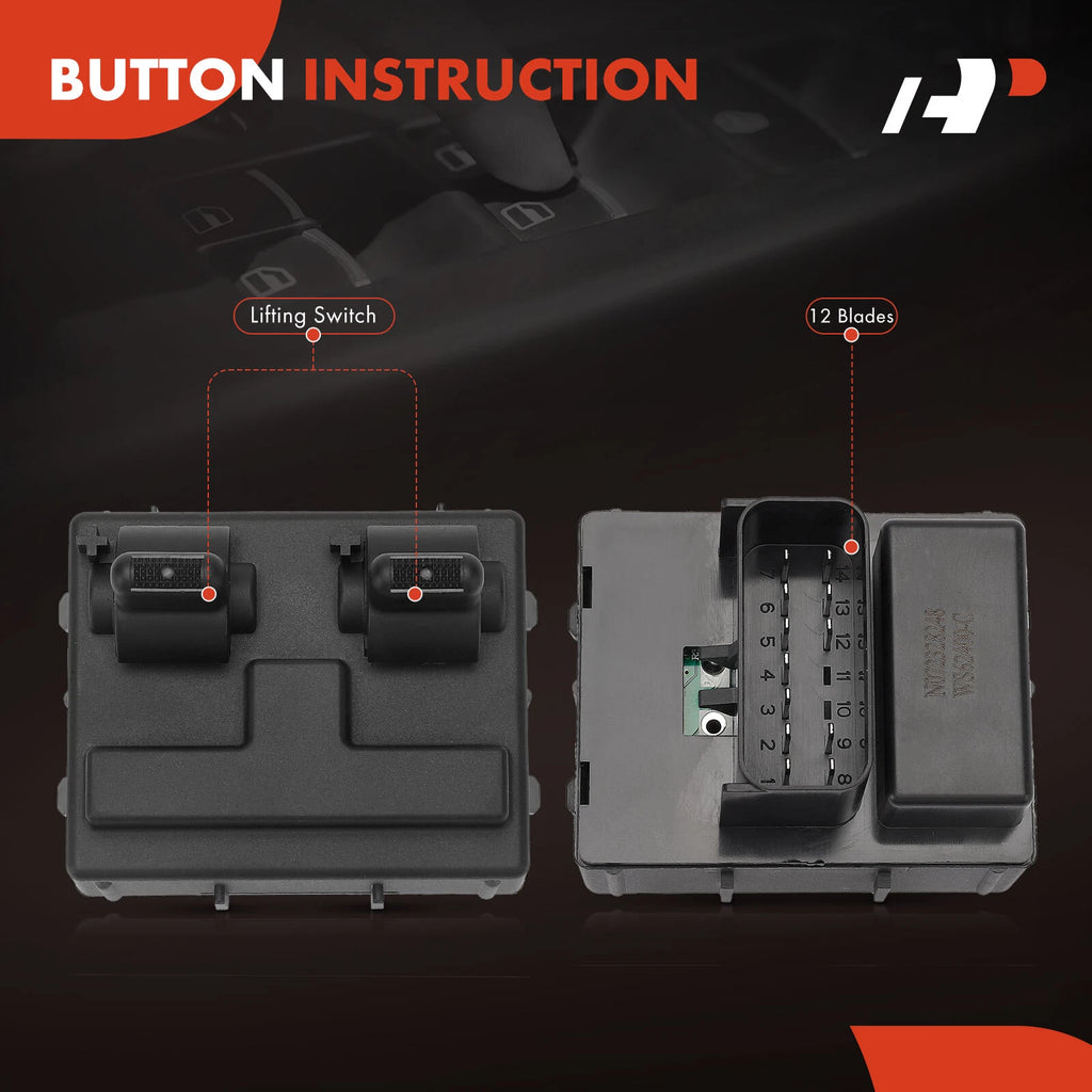 Power Window Switch for Jeep Wrangler (2007-2010)