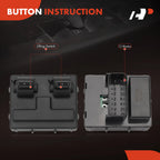 Power Window Switch for Jeep Wrangler (2007-2010)