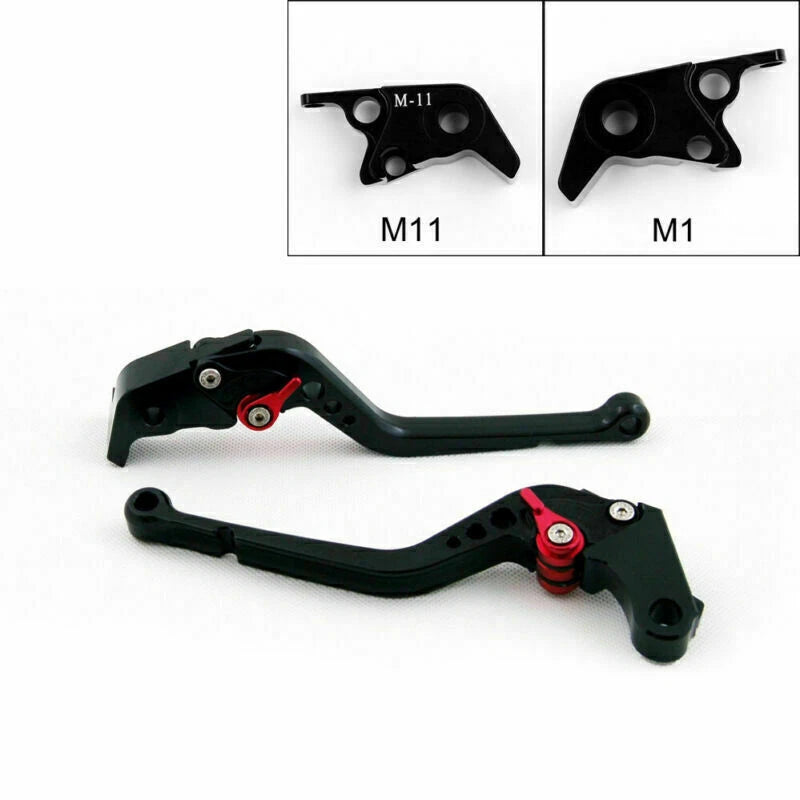 Long Brake Clutch Levers for BMW HP2 Sport (2008–2011) T9 Black