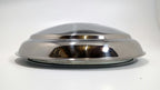 Stainless Hubcaps with Ford Logo Script for 1946 Ford Passenger Car (Set of 5)
