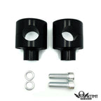 2" Tall Handlebar Risers for Harley Bobber Chopper (Paughco)