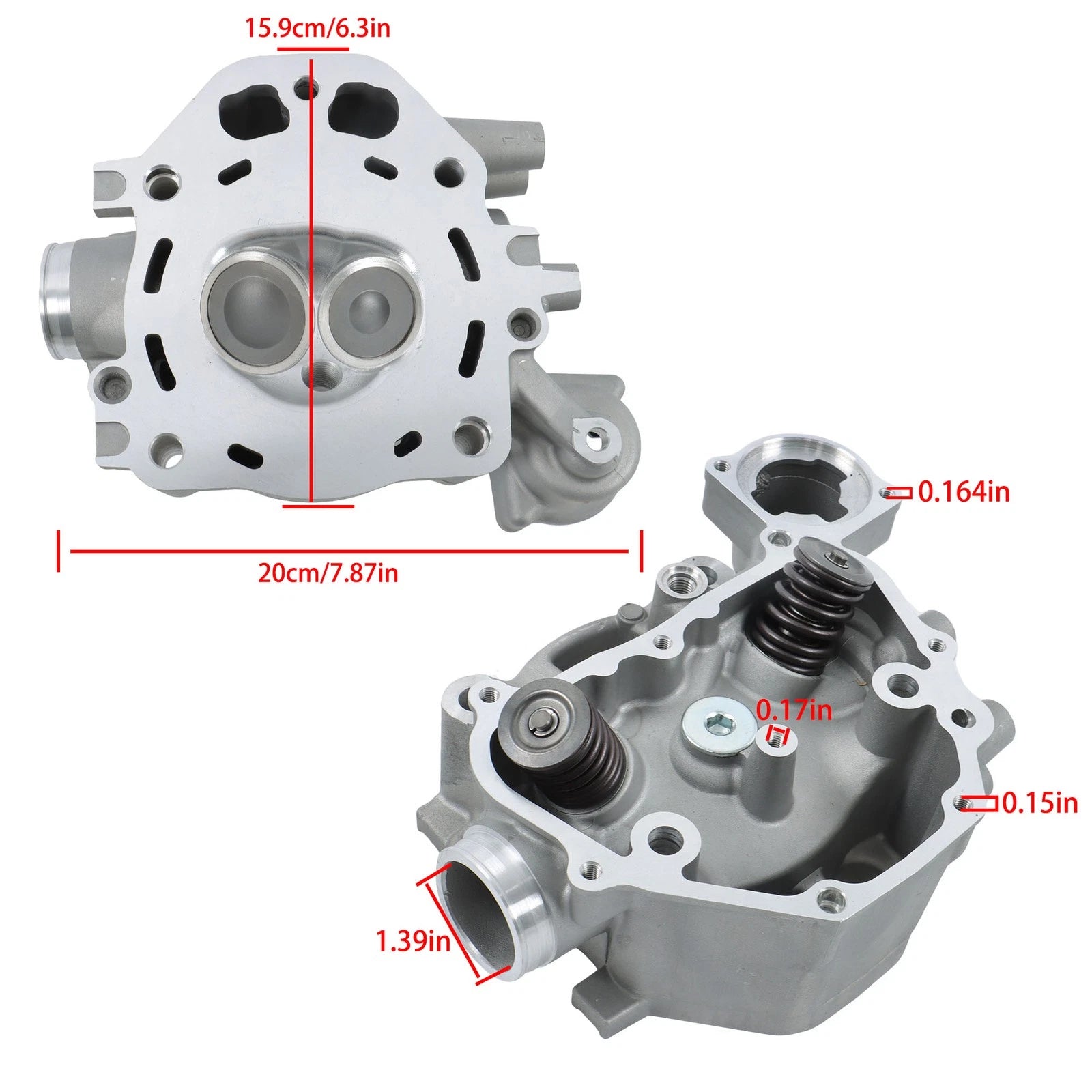 Cylinder Head Rebuild Kit for Honda TRX420 (2009–2024) 12200-HP7-A01