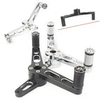 Heel Toe Shifter for Harley Sportster 883 1200 48 (2004-2018) Black/Silver