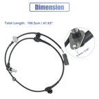 Front Left ABS Sensor No.L2064373XC for Mazda CX-7 (2007–2012)