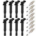 Set of 8 Ignition Coil Spark Plugs for Dodge Durango Ram 1500 Grand Cherokee
