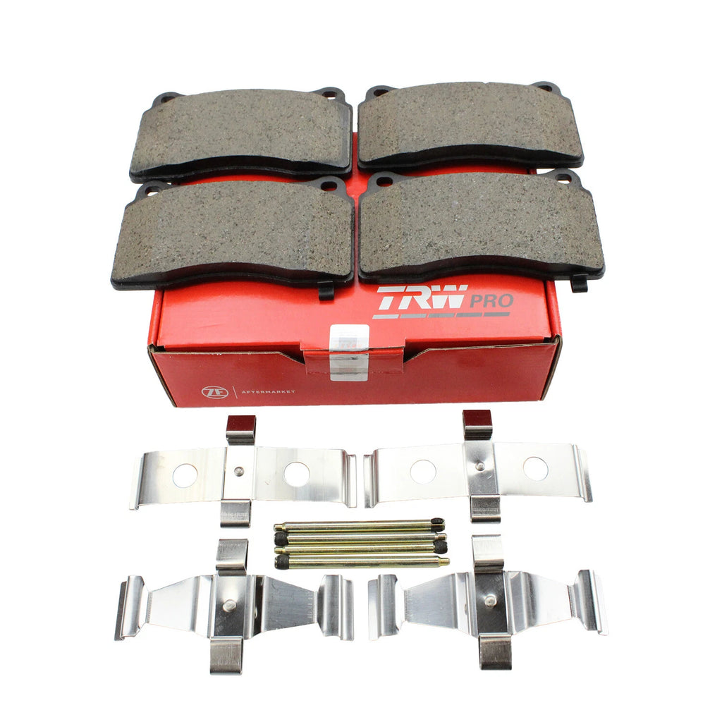 TRW Front Ceramic Brake Pads for Cadillac Chevy Ford Honda Pontiac Subaru Tesla (2010–2023)