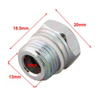 Union Nut for Ford F-150 (1998–2005) F33C-3F656-BA F33C3F656BA Metal