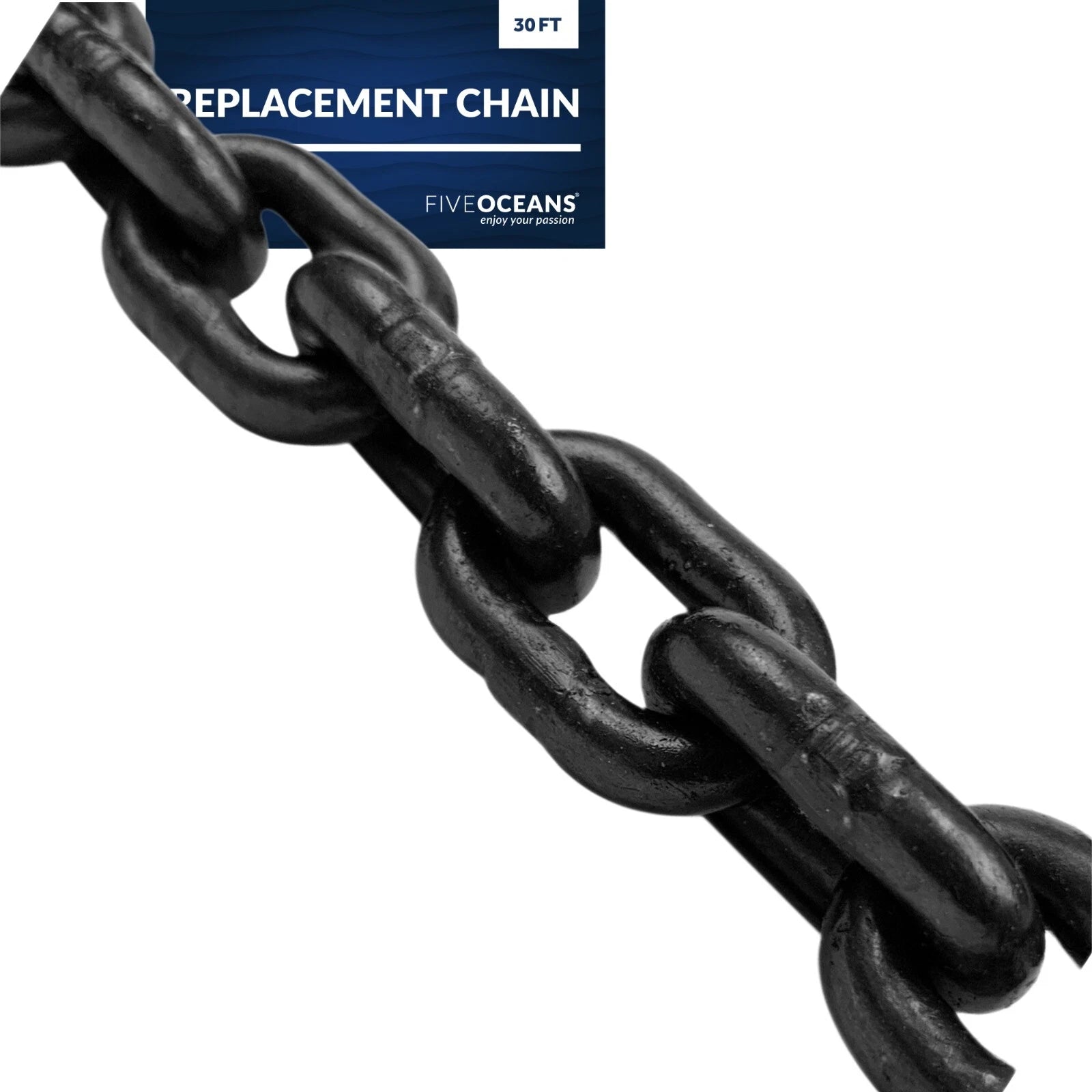 30FT Replacement Chain for Electric Chain Hoist (FO-4335, FO-4440, FO4445)