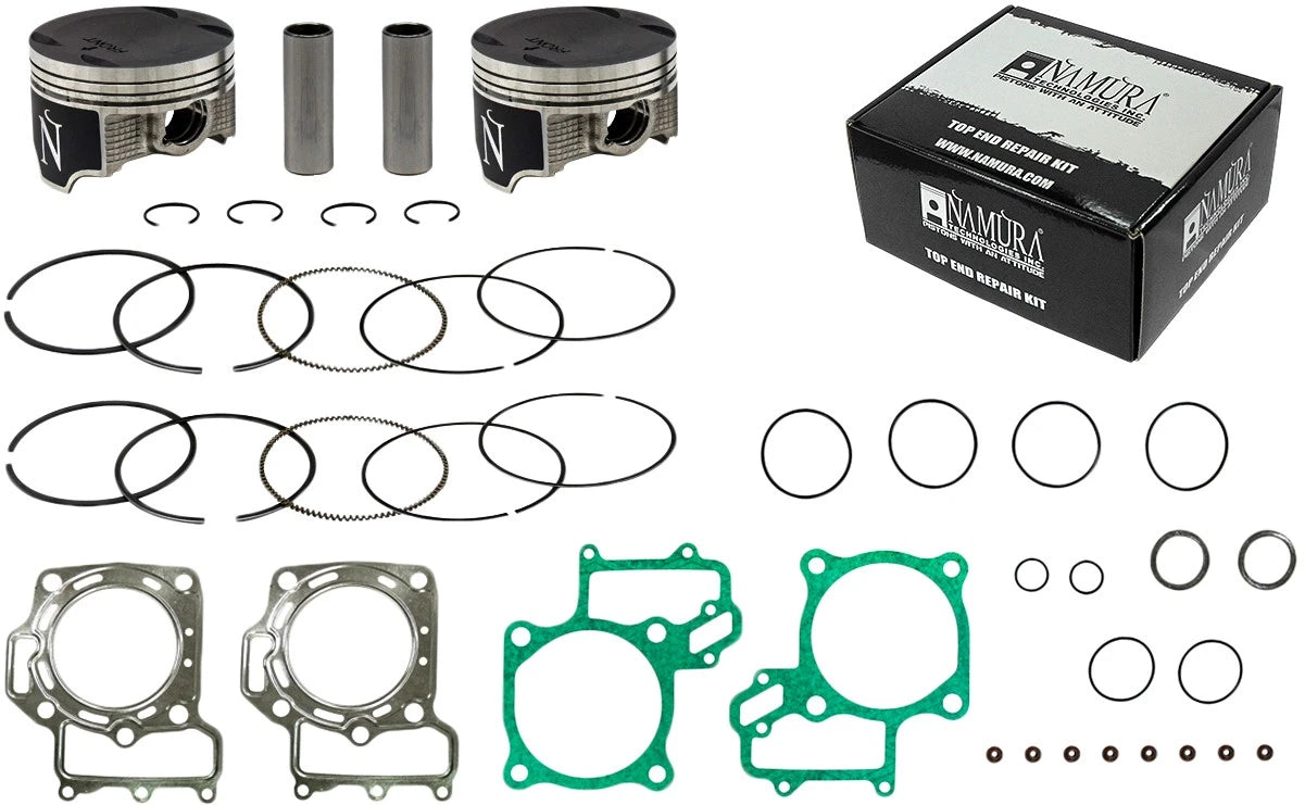 Top End Kit 80.46/+0.50 11:1 for Kawasaki KVF650 & Prairie 4X4 (2002–2008)