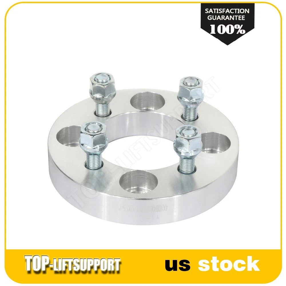 Set of 4 Wheel Adapters 4x108 to 4x100 for Ford Focus Mustang EcoSport