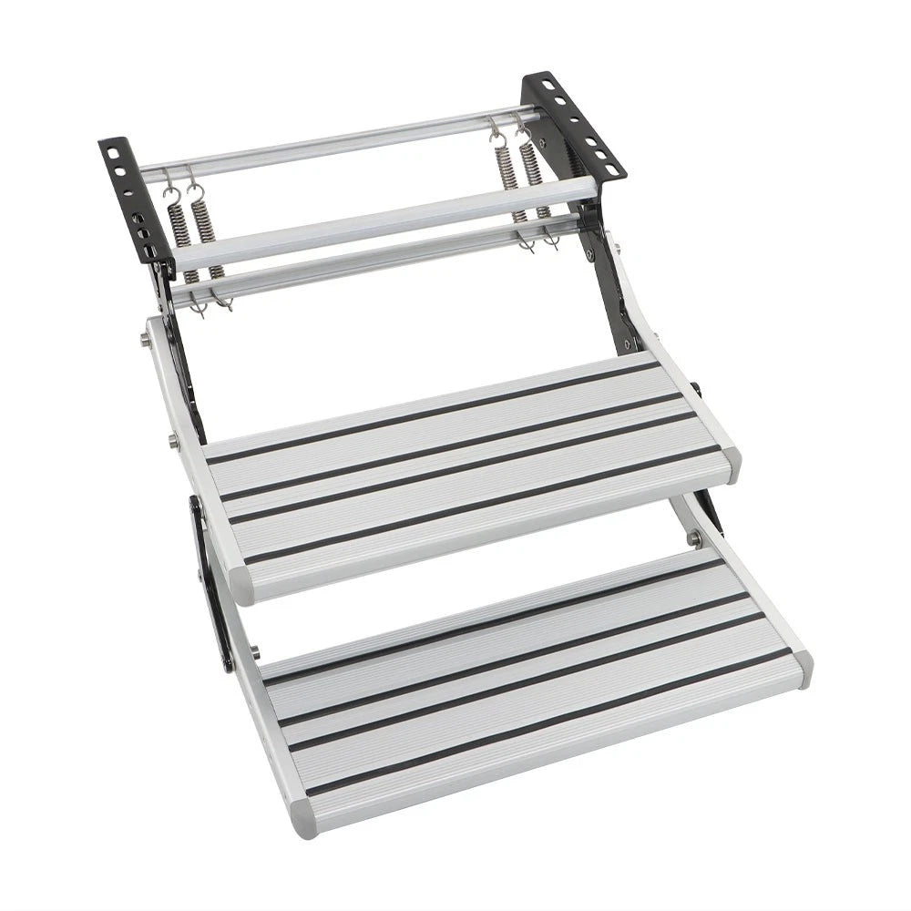 Set of 2 Aluminum Retractable Anti-Slip Steps for Make Model