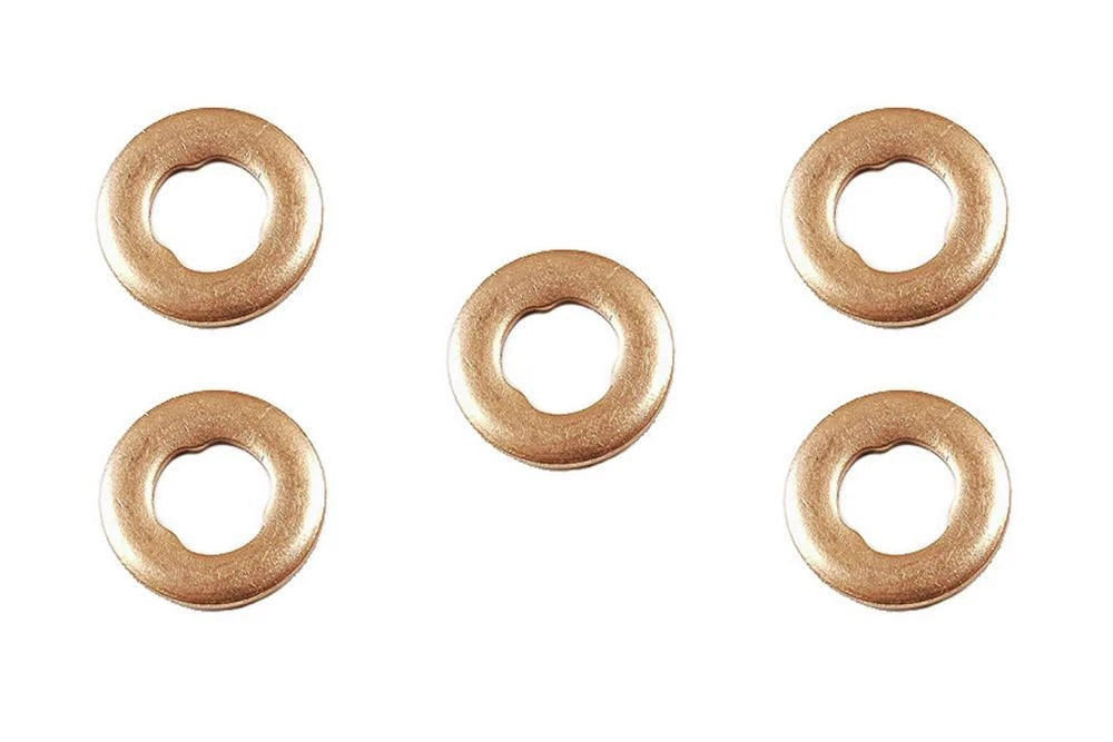 Set of 5 Fuel Injector Seals for Dodge Freightliner 2.7L (7.1 X 1.56 mm)