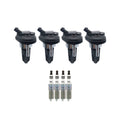 Set of 4 Ignition Coils & NGK Iridium Spark Plugs for Canyon Colorado (2015–2022)