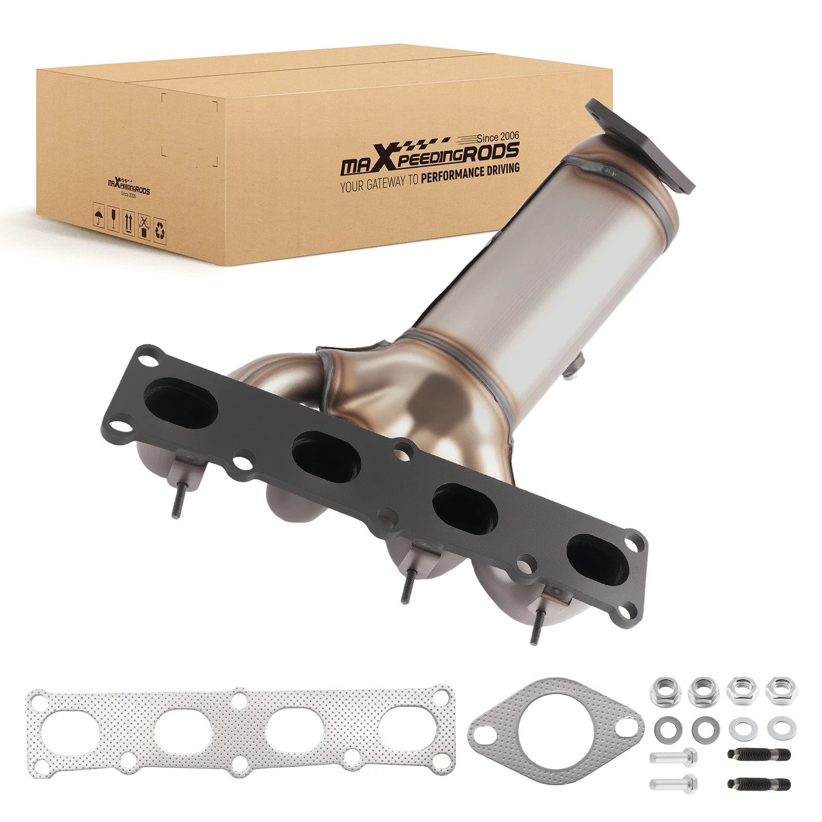 Front Catalytic Converter for Chrysler 200/Dodge Dart 2.4L (2013–2017) 68234997AA