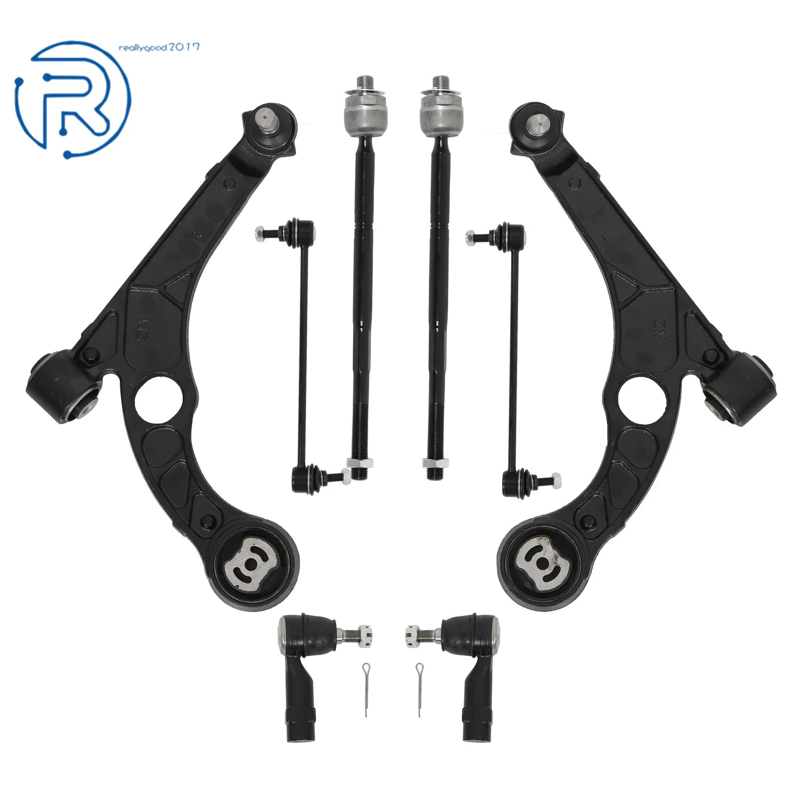 8 Piece Front Lower Control Arm & Ball Joint Assembly for Dodge Dart (2013–2016)