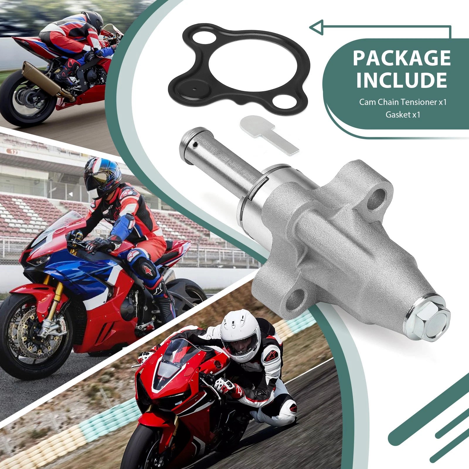 Cam Chain Tensioner and Gasket for Honda CBR1000S1 (2017–2019)