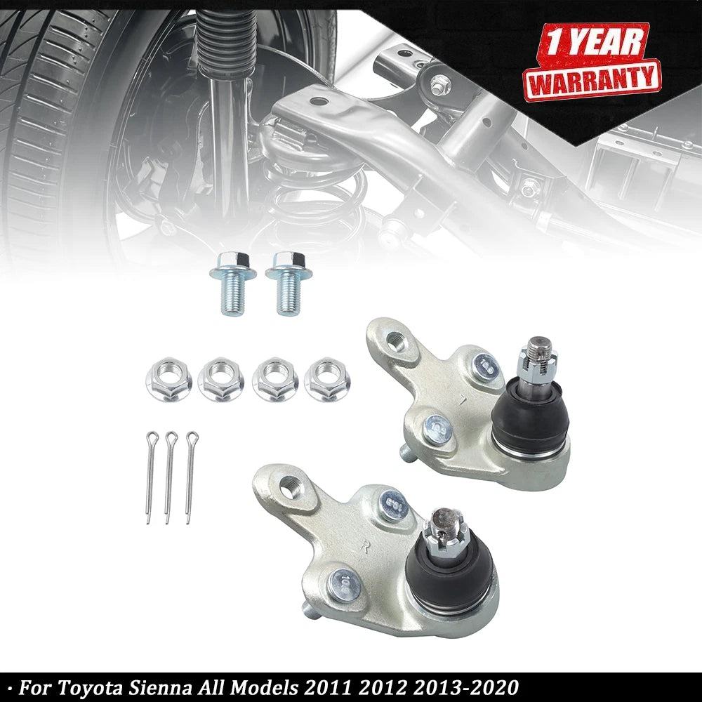 Front Lower Ball Joint for Toyota Sienna (2011–2020)