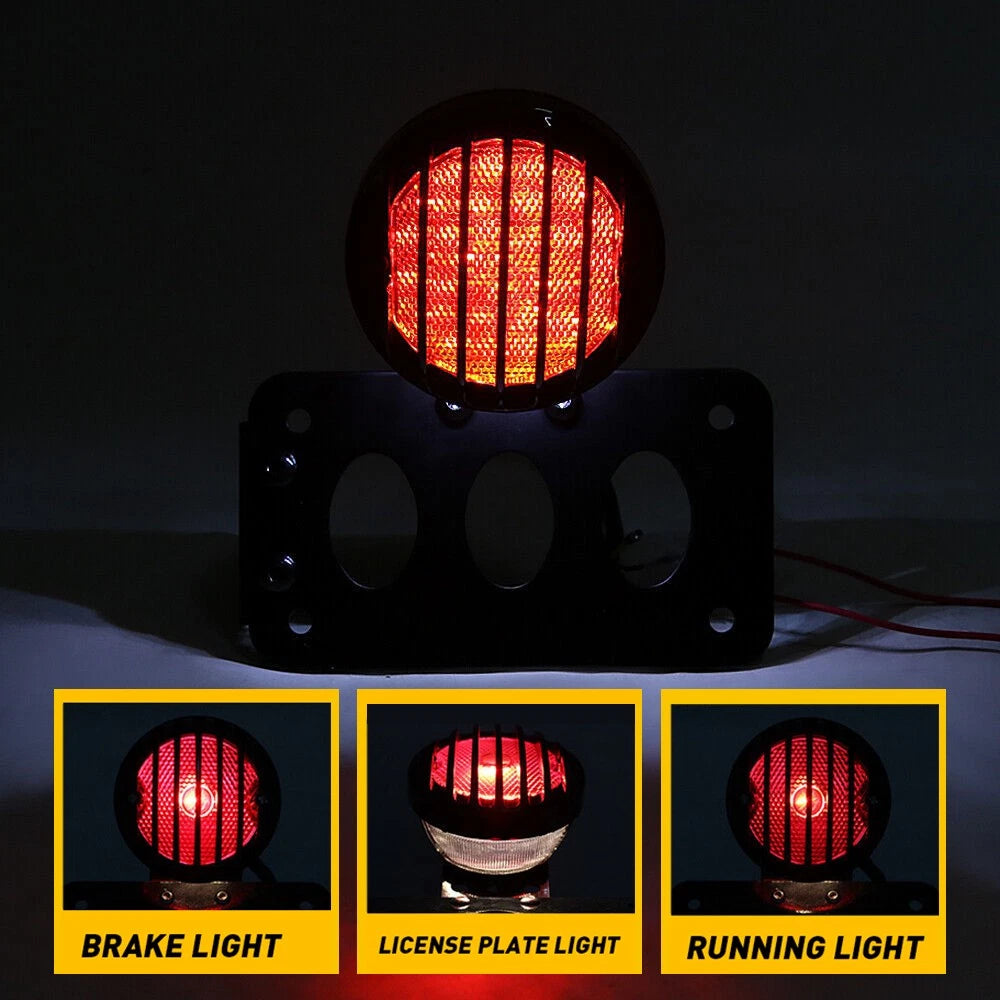 2X 6" Oval LED Tail Lights for Truck Trailer (Year Range Not Specified)