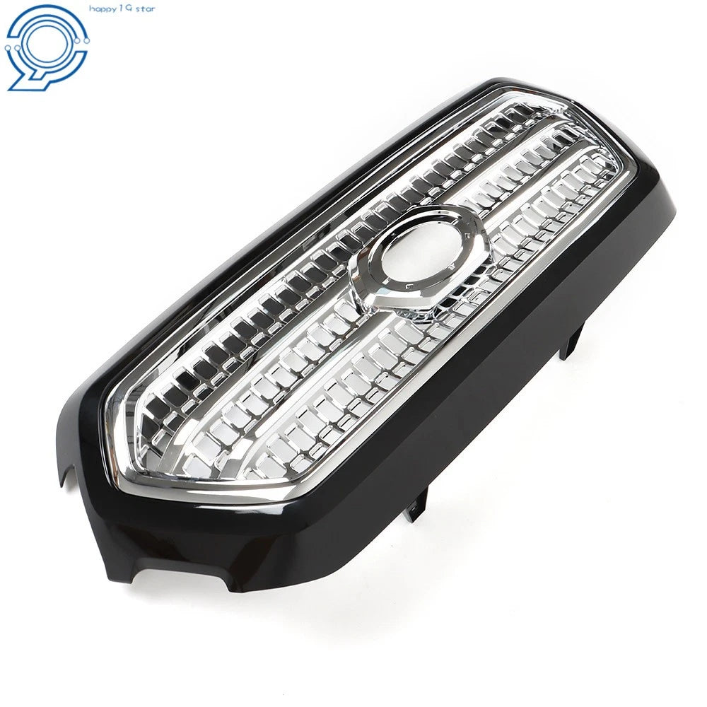 Front Bumper Upper Grille with Chrome Molding for Toyota Tacoma (2016-2017)