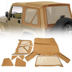 Soft Top Replacement for Jeep Wrangler TJ (1997–2006) Tinted Windows