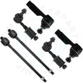 6X Tie Rod Ends for Nissan Maxima (1995–1999)
