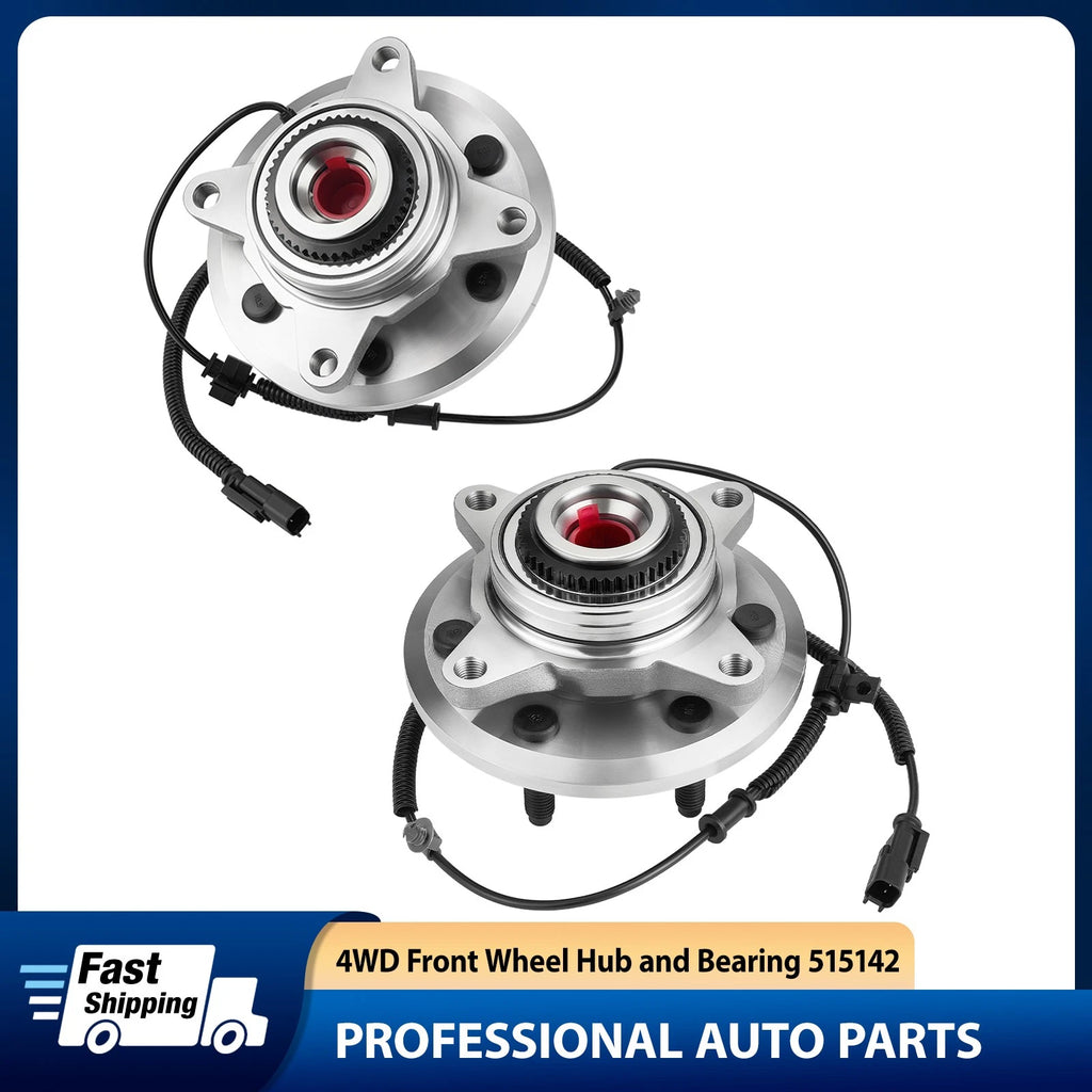 Wheel Bearing Hub Front 4WD for Ford F-150 Expedition (2011–2014)
