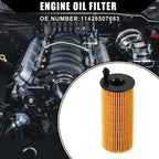 Set of 1 Engine Oil Filter No.11428507683 for BMW 328d (2013–2018)