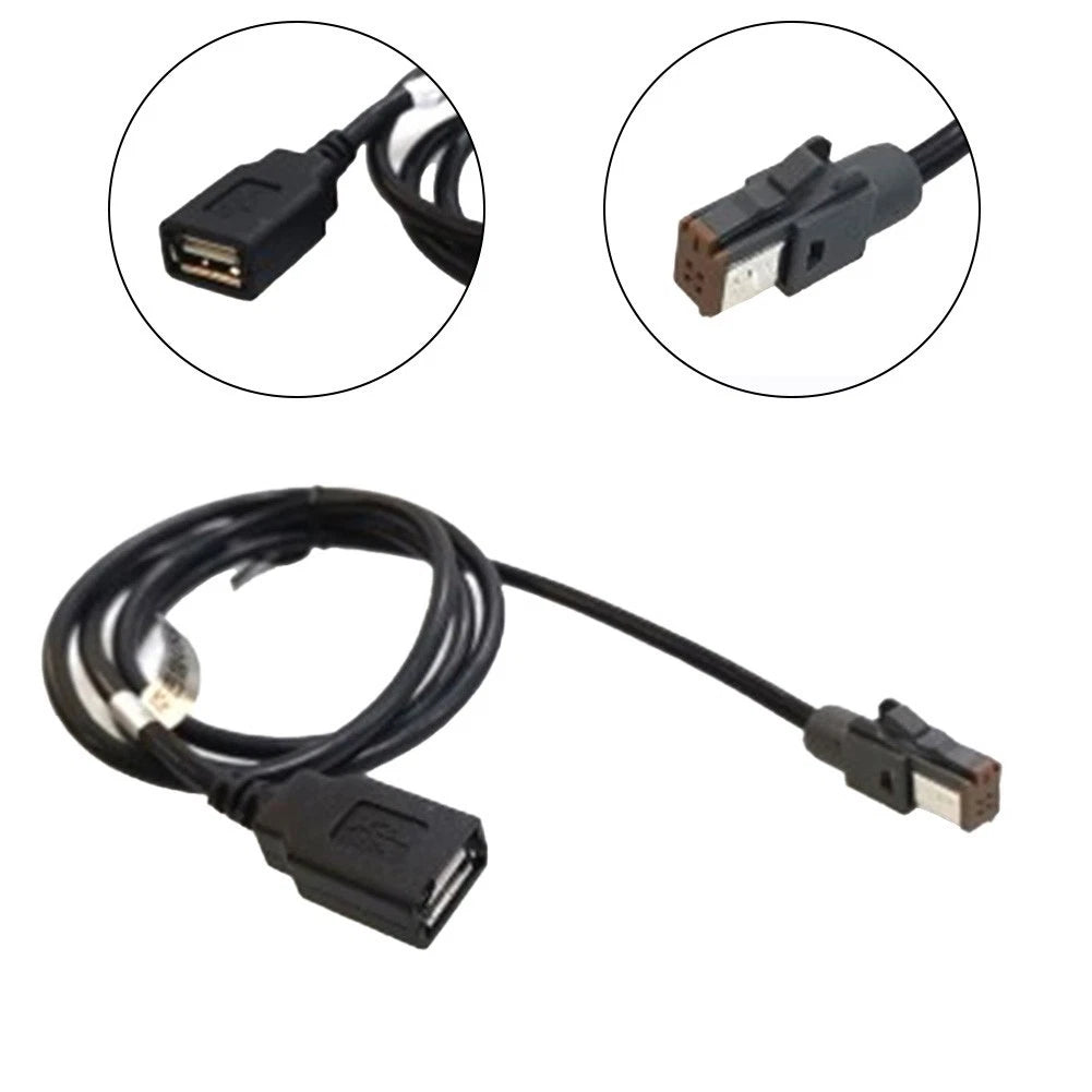 USB Audio Input Adapter Cable for Vehicle (2010–2023)