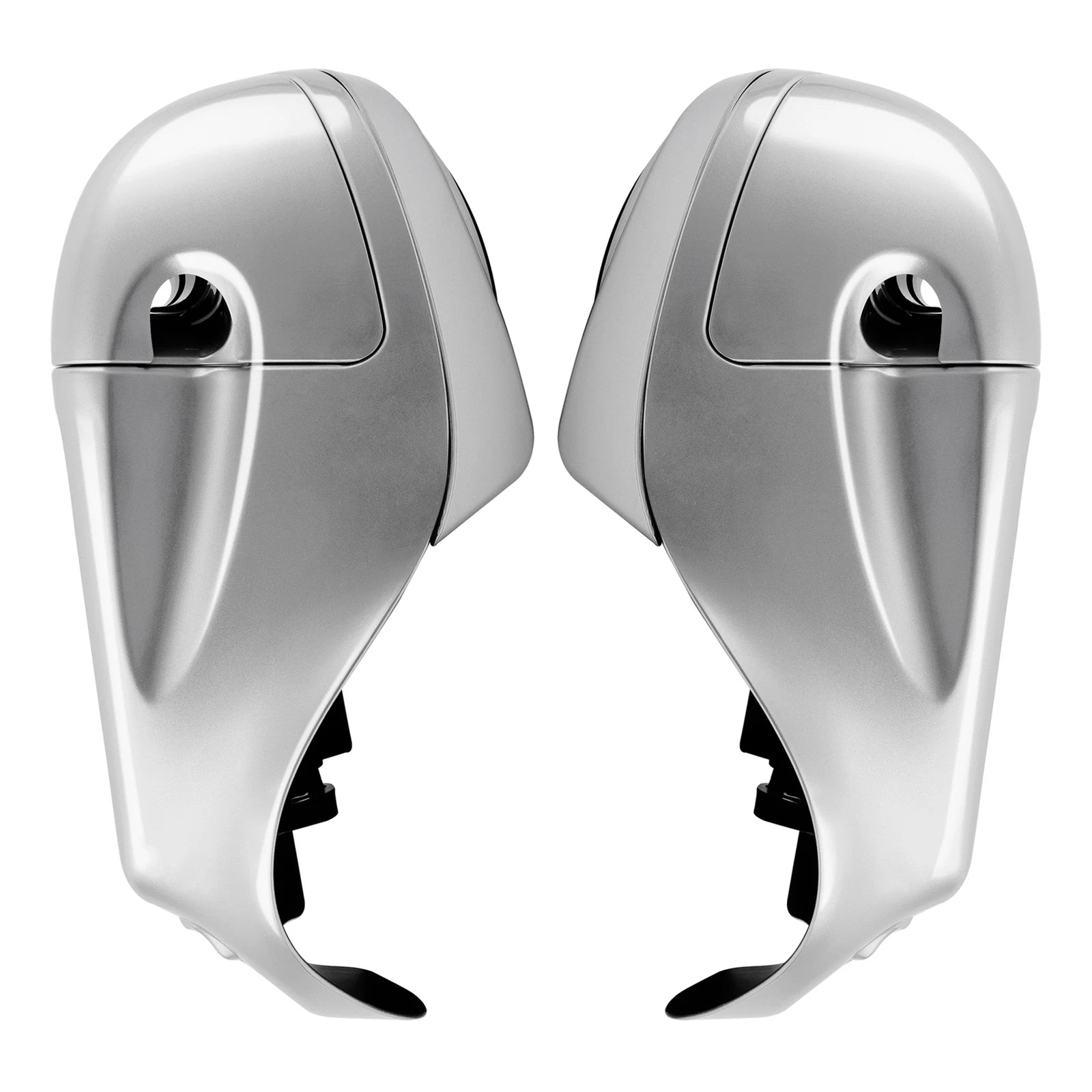 Lower Vented Fairings for Harley Street Glide (2014–2023) - Brilliant Silver Pearl