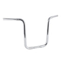 Iron 18" Rise 1-1/4" Ape Hanger Handlebar for Harley FLST Sportster