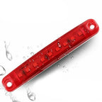 10 x Red 9 LED Sealed Side Marker Clearance Lights for Car Truck Trailer