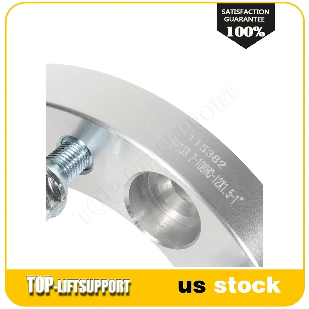 2X 1" Wheel Spacers for Toyota Tacoma 4Runner Chevy Colorado