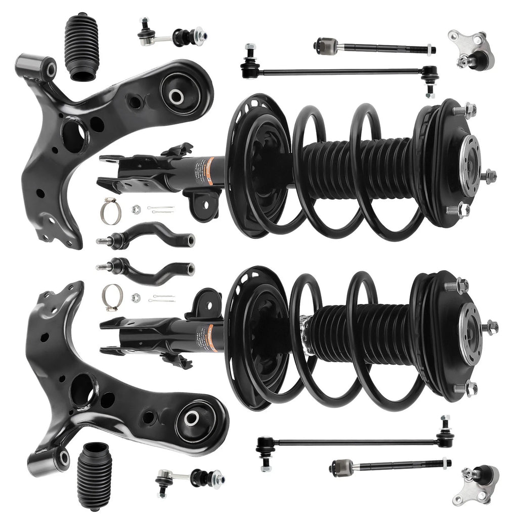 Front Struts Shocks Control Arms Sway Bars for Toyota RAV4 (2006–2012)