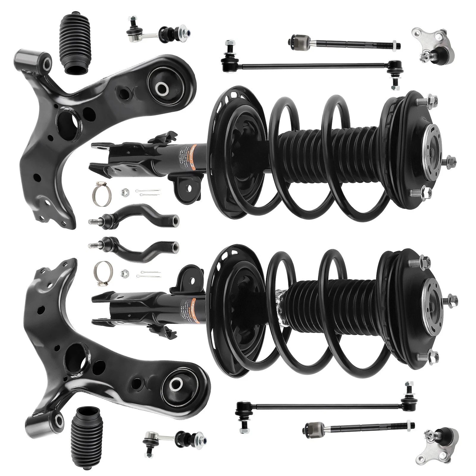 Front Struts Shocks Control Arms Sway Bars for Toyota RAV4 (2006–2012)