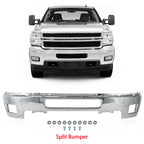 Chrome Front Bumper for Chevy Silverado 2500 3500 HD (2011–2014)
