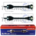Set of 2 Rear CV Axle Shafts for Mercedes W202 W124 R129 (1993–1997)