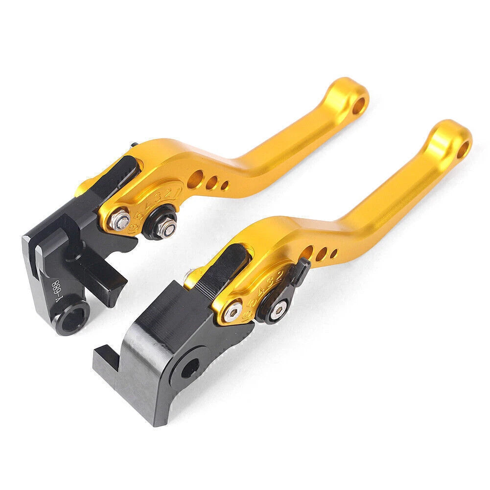 CNC Short Brake Clutch Levers for Yamaha YZF R6 R1 (2004–2016)