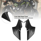 Carbon Front Side Nose Cover Headlight Panel for Kawasaki Z900 (2020–2021)