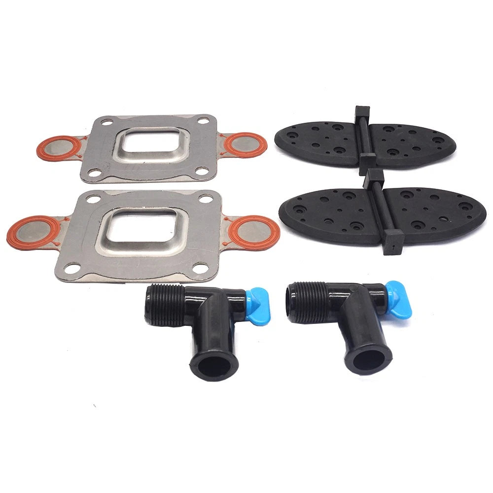 Exhaust Manifold Kit 32-14358001 for MerCruiser GM V6 (2002–2004)