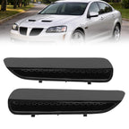 Front Upper Hood Scoops Grilles Vents Replacement Pair for Pontiac G8 (2008–2009)