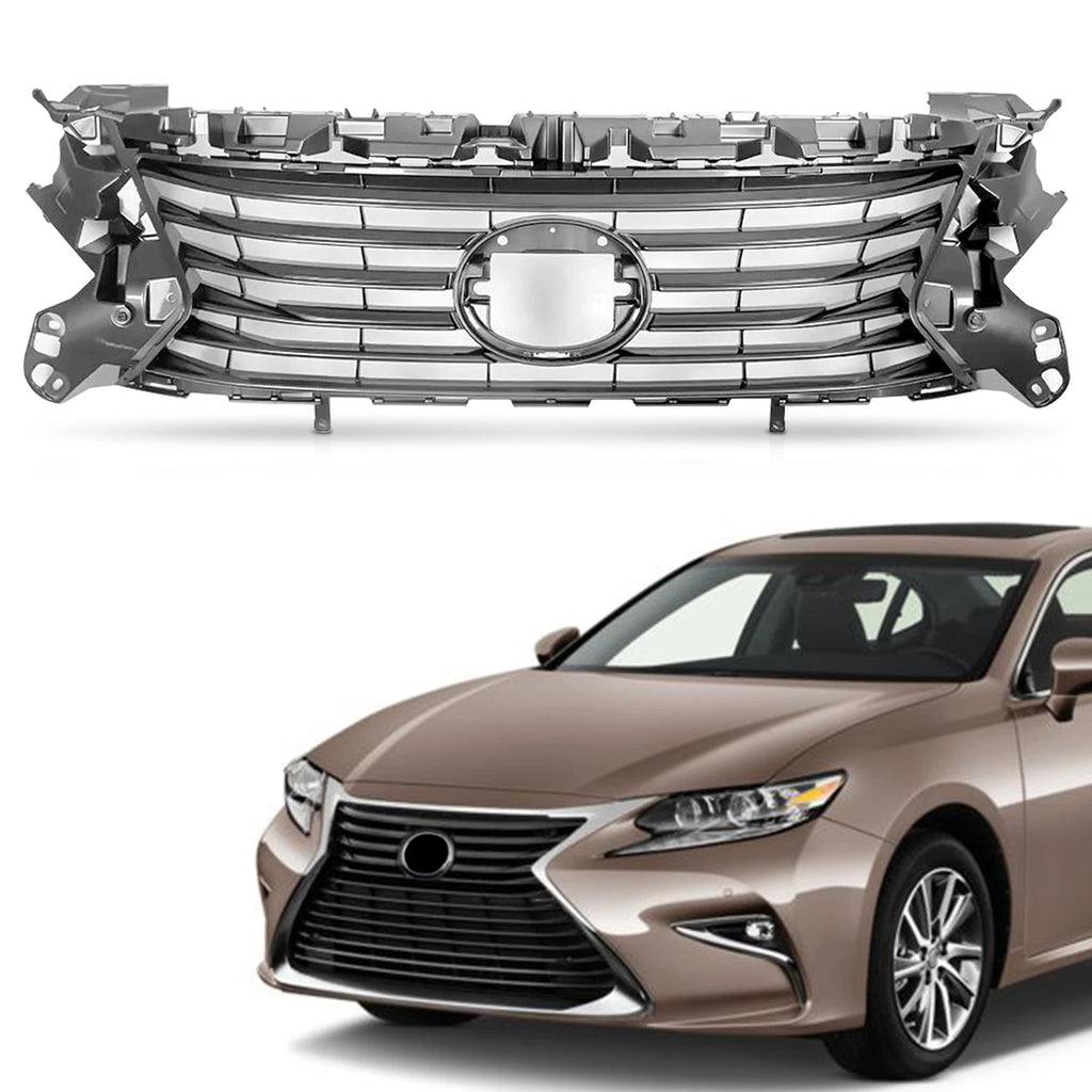 Grille for Lexus ES350 ES300h (2016–2017) Dark Gray Shell