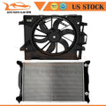 Radiator and Cooling Fan Assembly for Chrysler Town & Country (2008–2016)