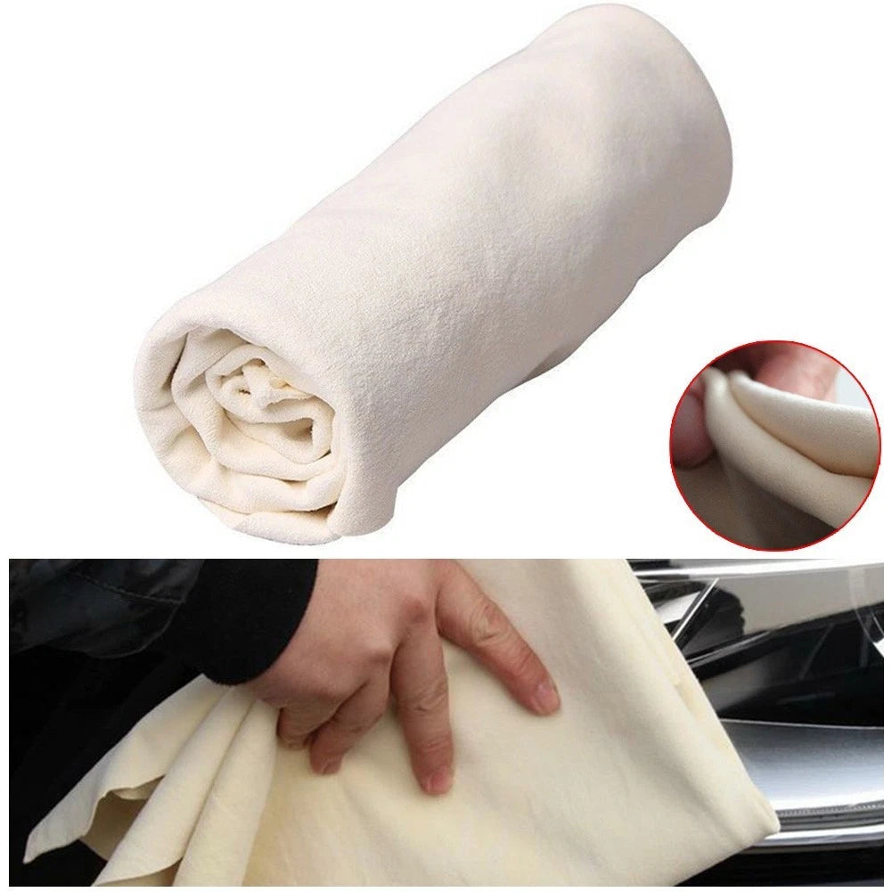 Chamois Leather Car Cleaning Towel for All Vehicles (Universal)