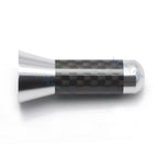 Carbon Fiber 1.4" Silver Screw Antenna for Universal Car (2014-2019)