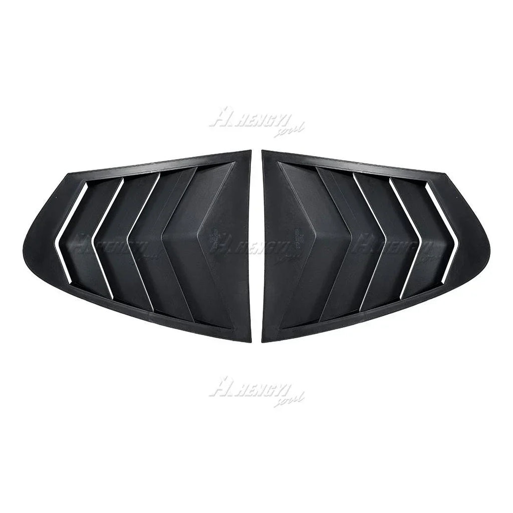 4DR Rear Side Window Louver Shutter Vent Cover for BMW 5-Series (2011–2017)